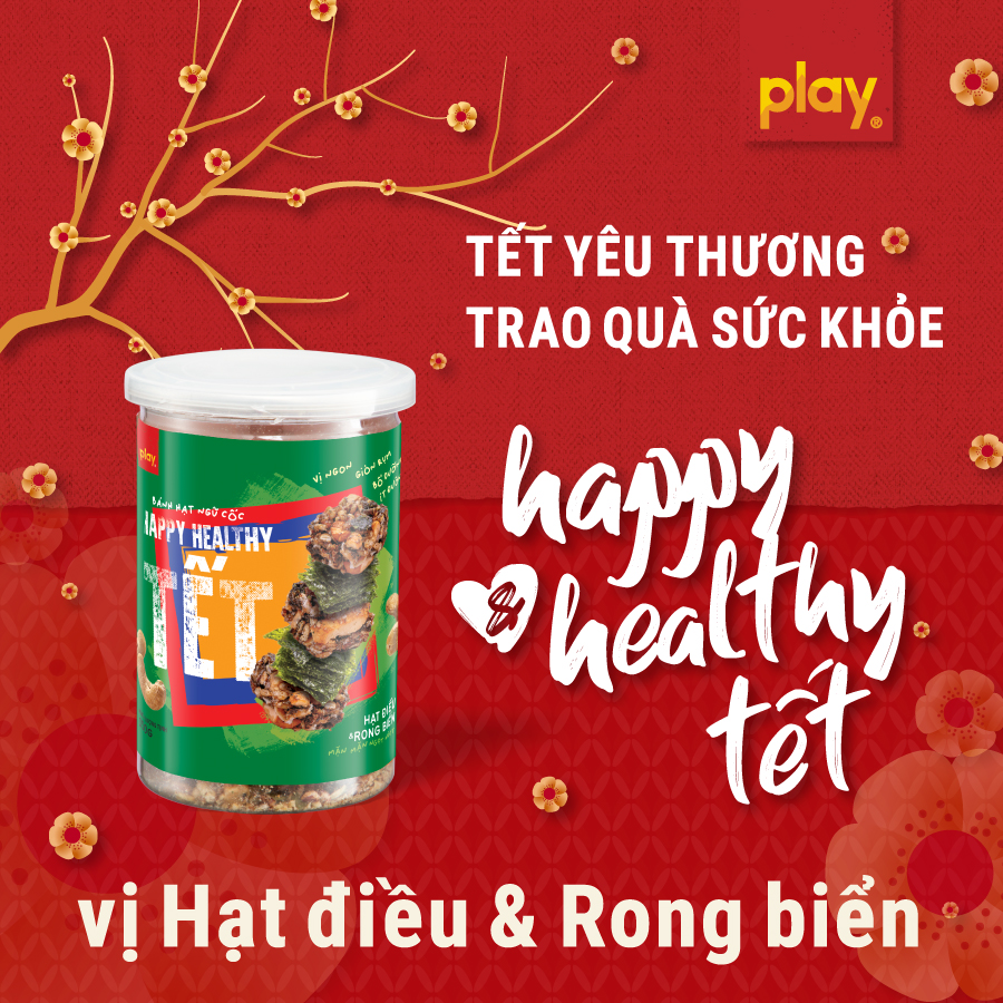 PLAY Nutrition ra mắt Hộp quà Happy Healthy Tết 2022