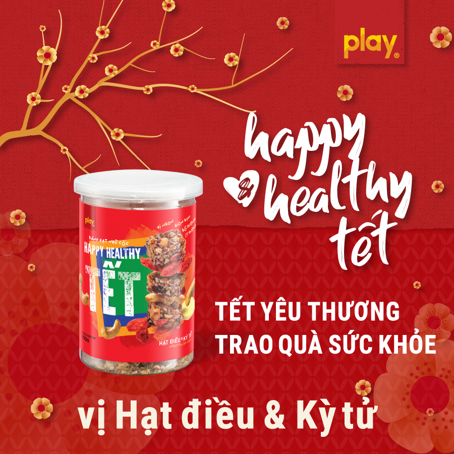 PLAY Nutrition ra mắt Hộp quà Happy Healthy Tết 2022