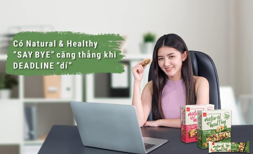 Thanh hạt dinh dưỡng Natural & Healthy Thanh hạt dinh dưỡng Natural & Healthy
