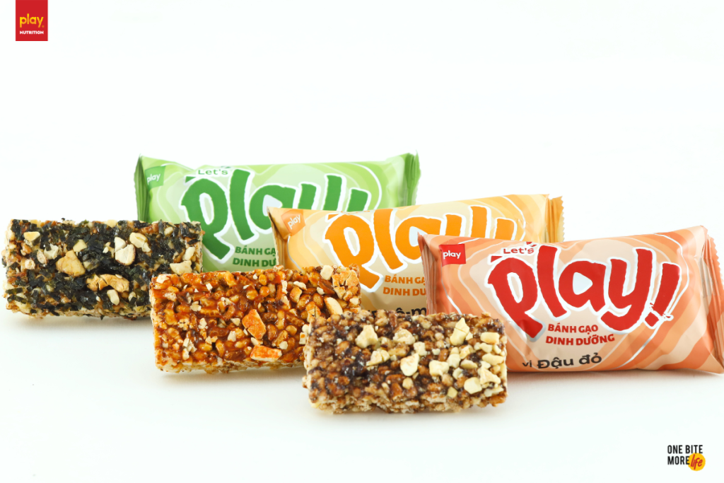 Bánh gạo dinh dưỡng PLAY không chỉ healthy mà còn có hương vị vô cùng dễ ăn